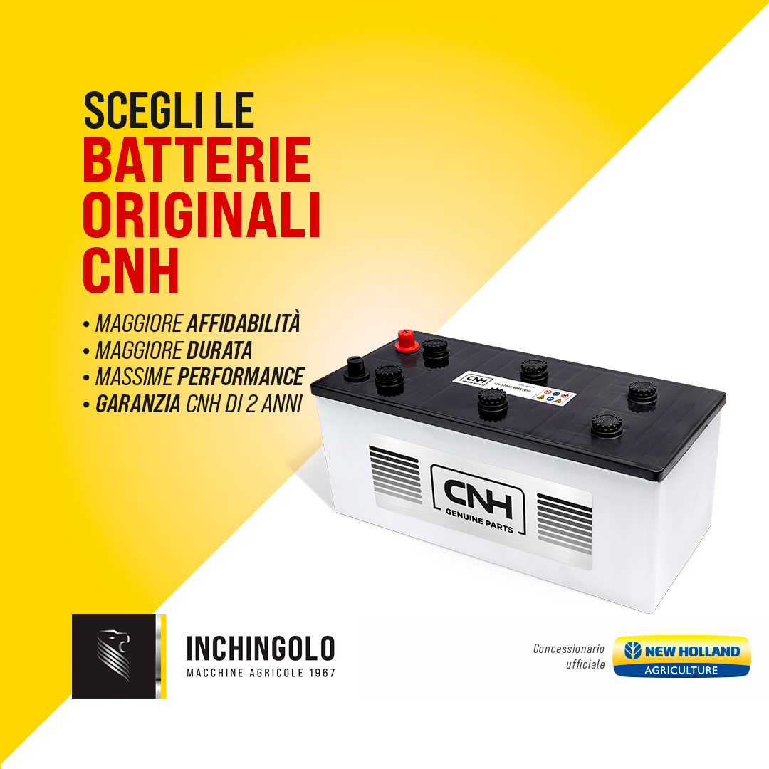 Batterie Originali CNH: La Scelta Vincente per il Tuo Trattore!