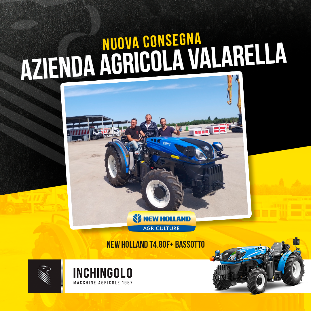 Valarella sceglie New Holland T4.80F+: la potenza compatta che fa la differenza!