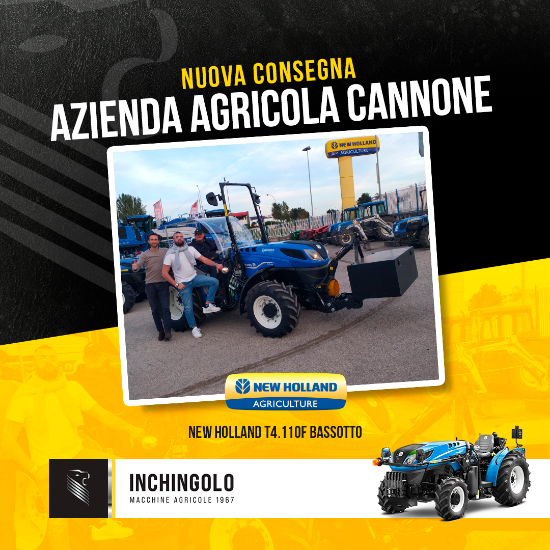 Nuova consegna all’Azienda Agricola Cannone di Andria