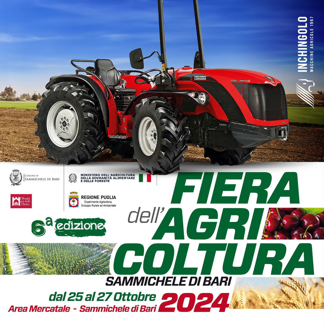 Inchingolo Trattori ti aspetta alla Fiera dell’Agricoltura di Sammichele di Bari!