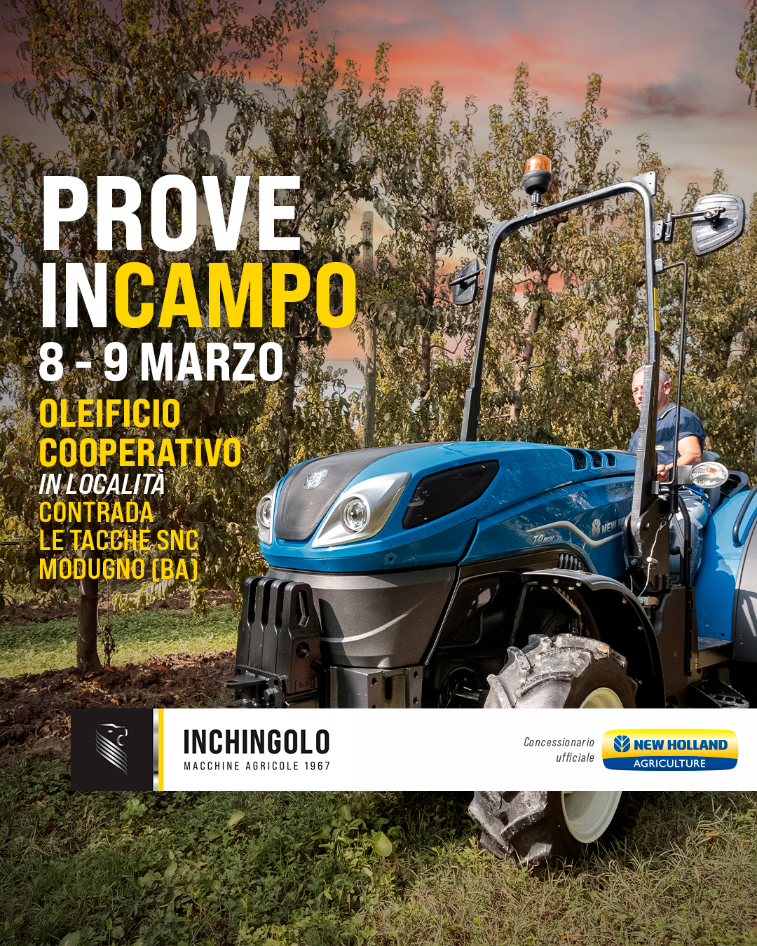 Prove in campo: Vieni a scoprire l’innovazione agricola a Modugno!